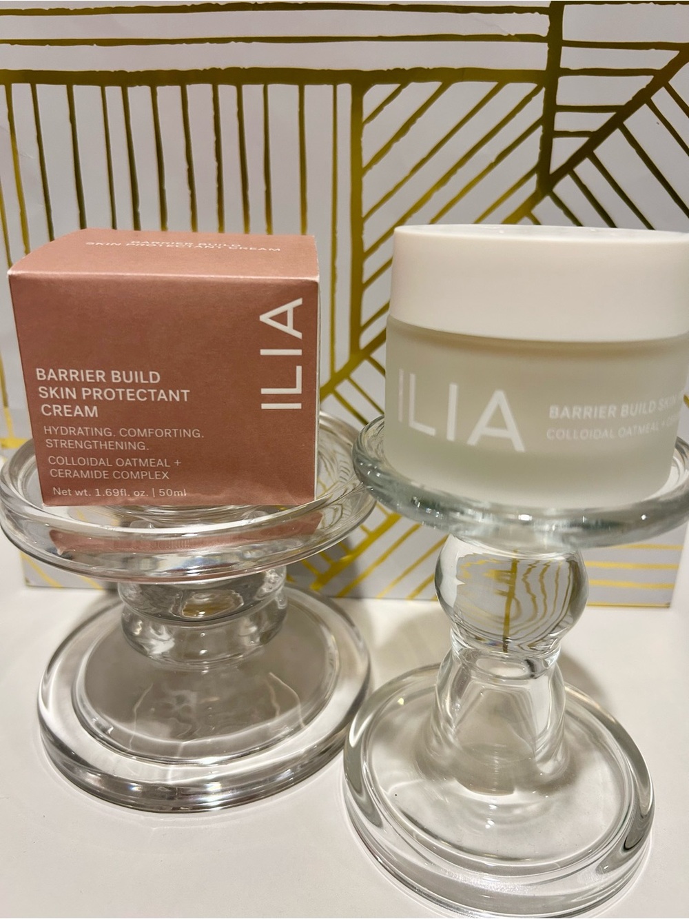 ILIA Barrier Build Skin Protectant Cream | Full Size 1.69 oz | NIB
